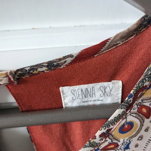 Chic trendy bohemian romper size small Sienna Sky - Picture 5 of 8